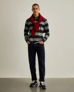 Calças denim regular fit