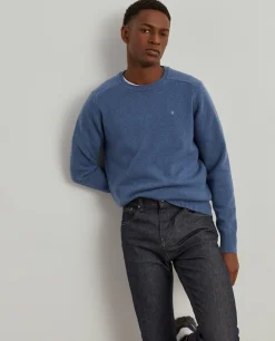 Calças denim regular fit