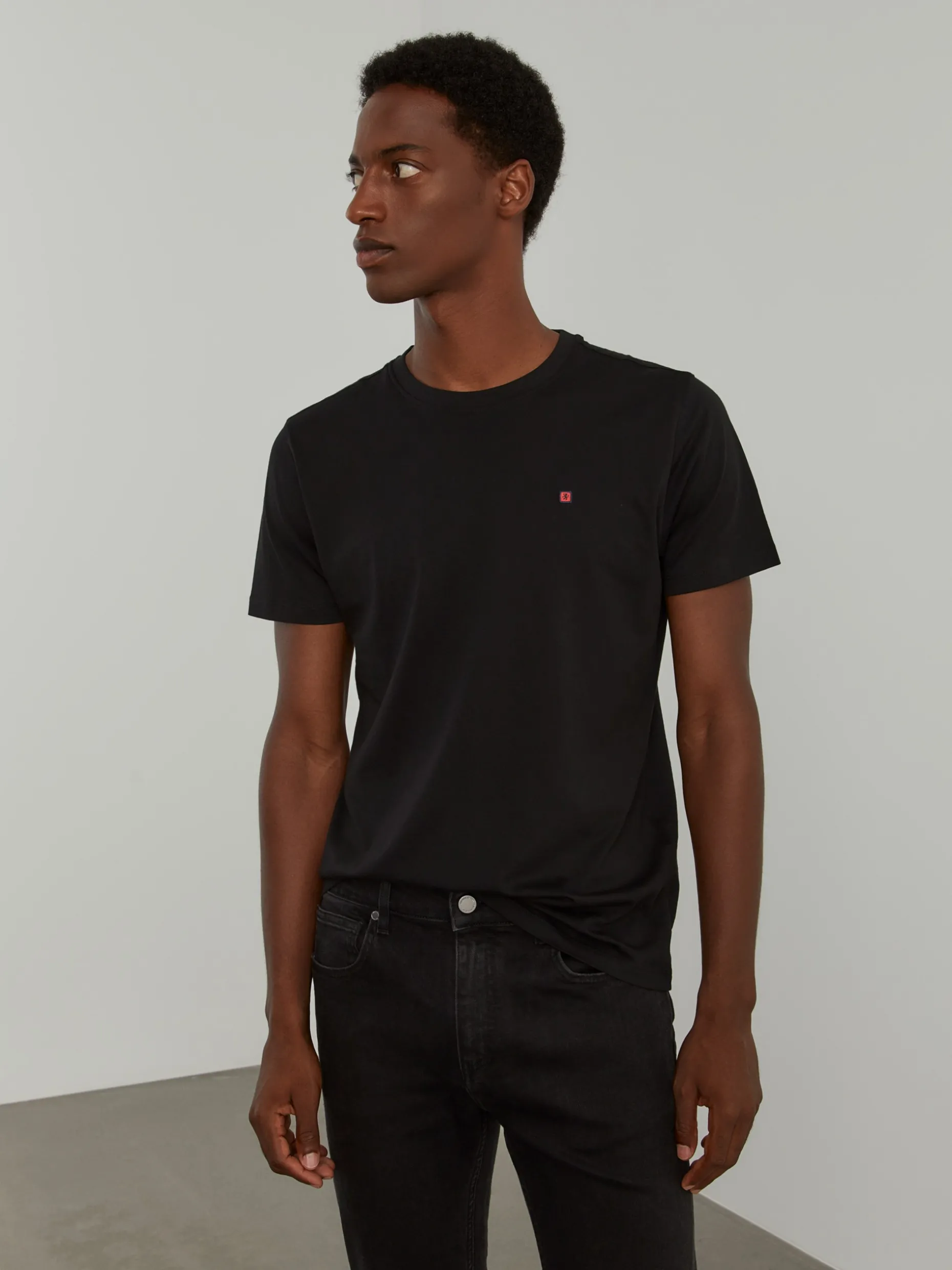 Calças denim regular fit