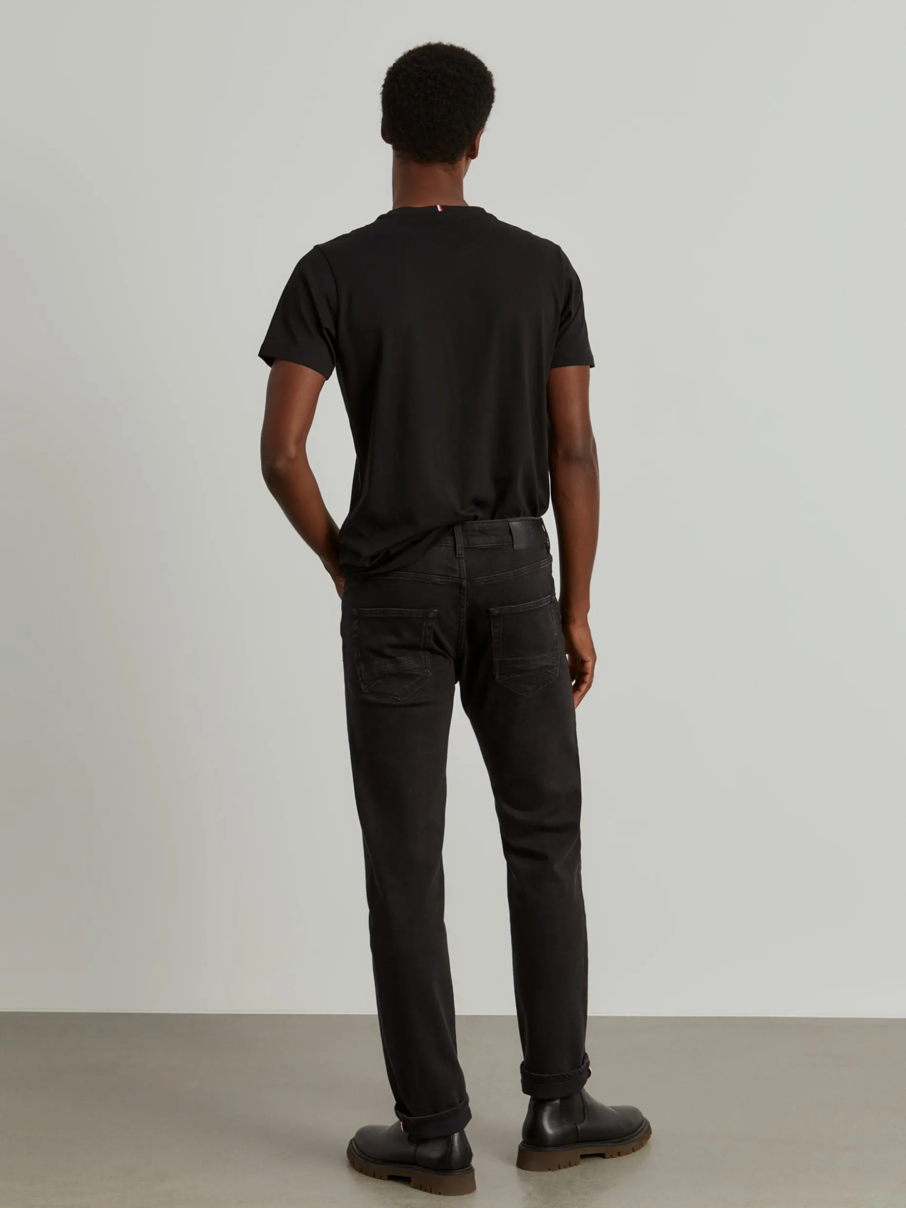 Calças denim regular fit