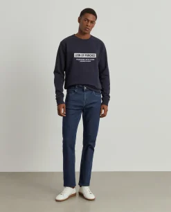 Calças denim regular fit