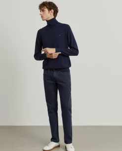 Calças denim regular fit