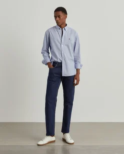 Calças denim regular fit