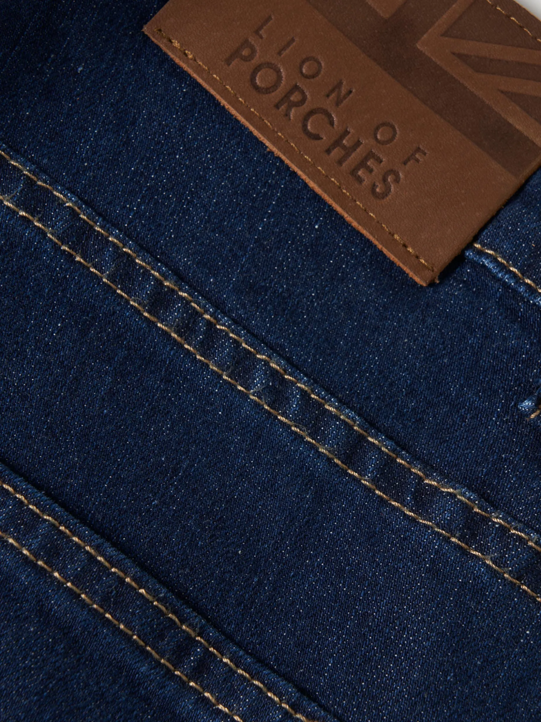 Calças denim regular fit