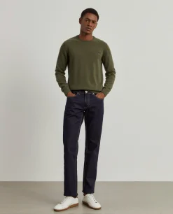 Calças denim regular fit