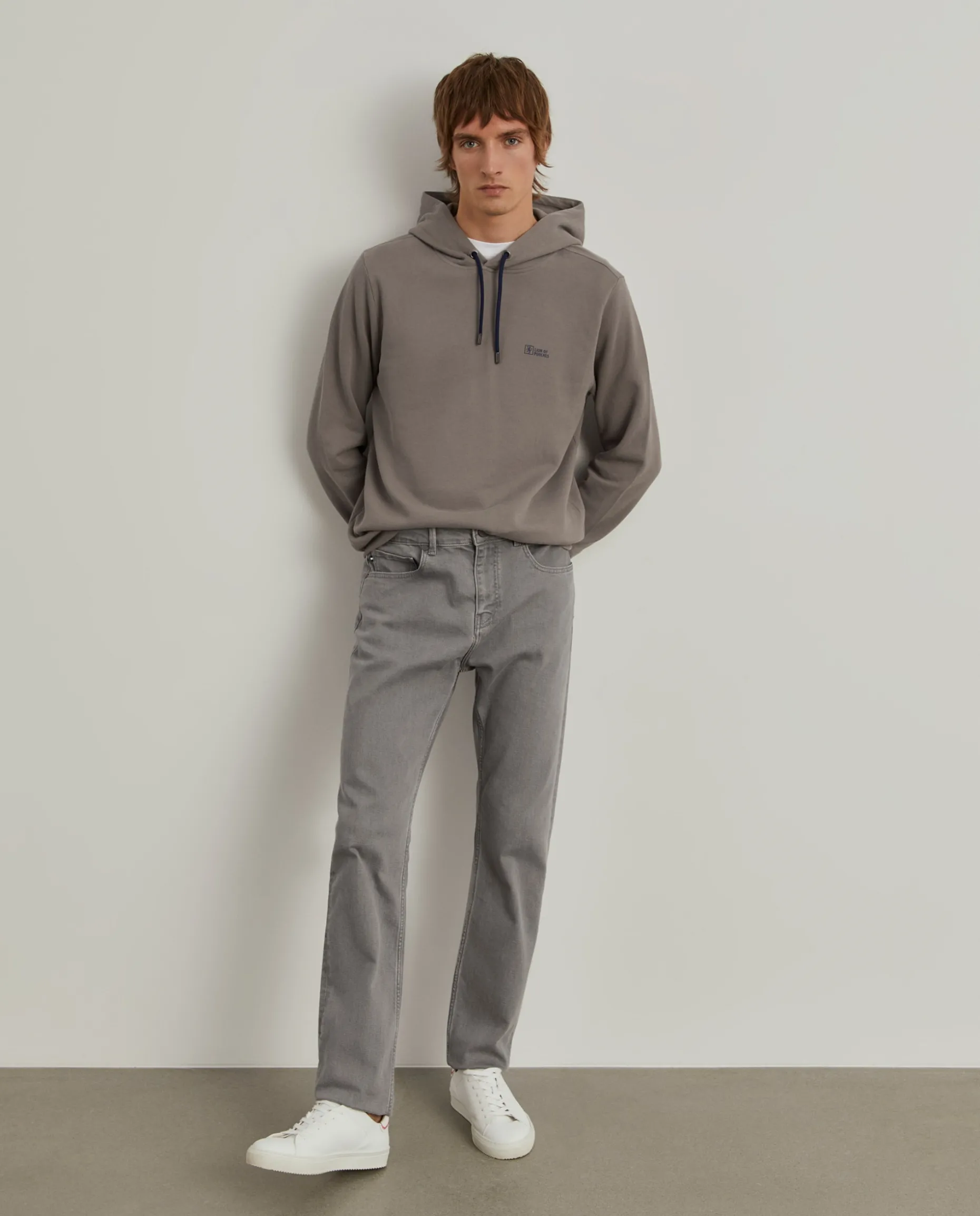 Calças denim regular fit