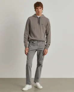 Calças denim regular fit