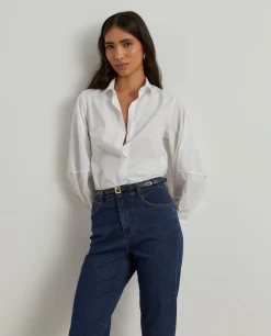 Calças denim regular fit