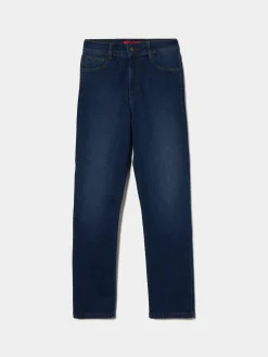 Calças denim regular fit