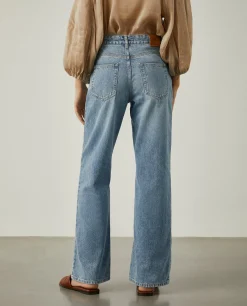 Calças denim relaxed fit