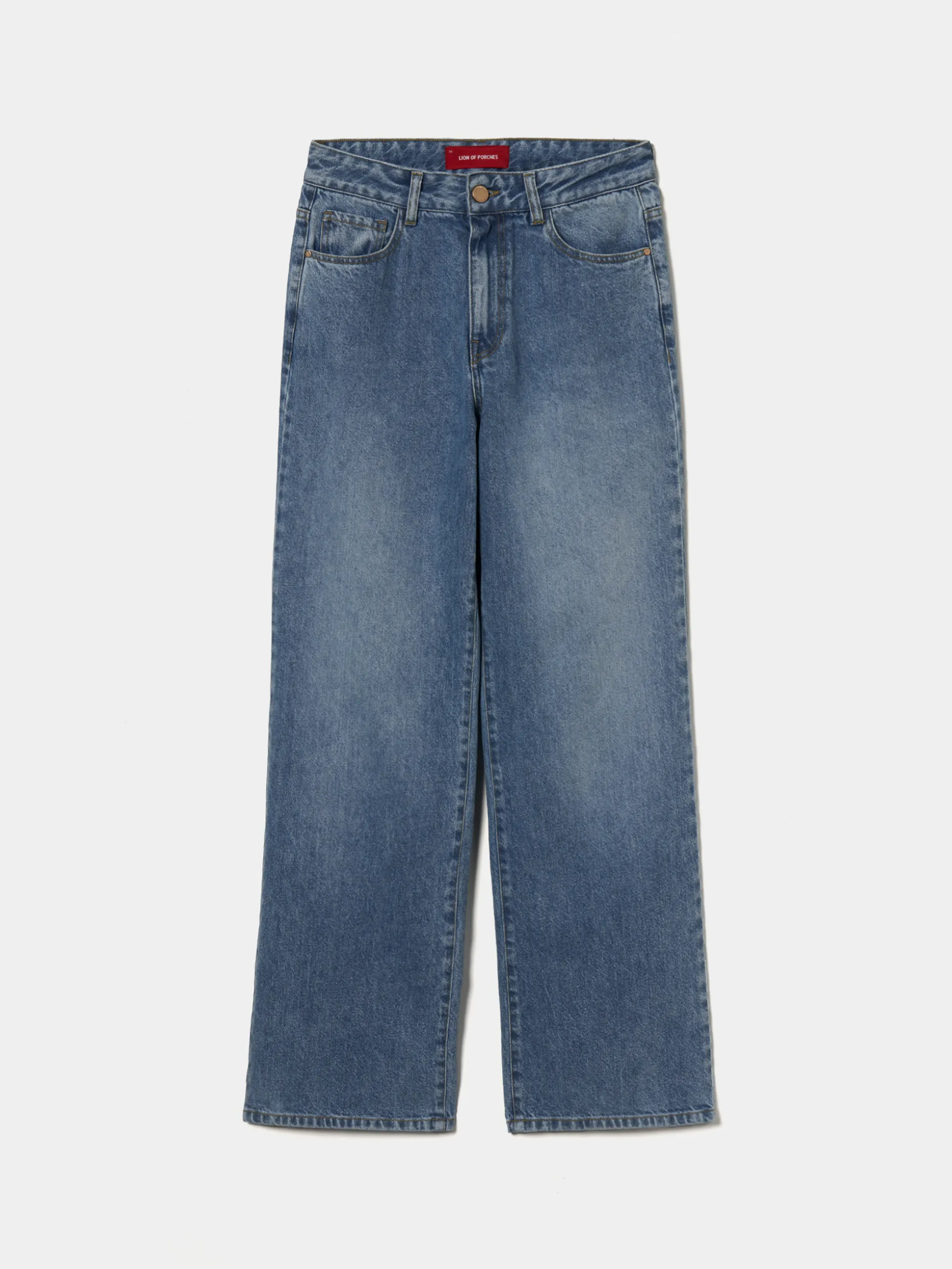 Calças denim relaxed fit