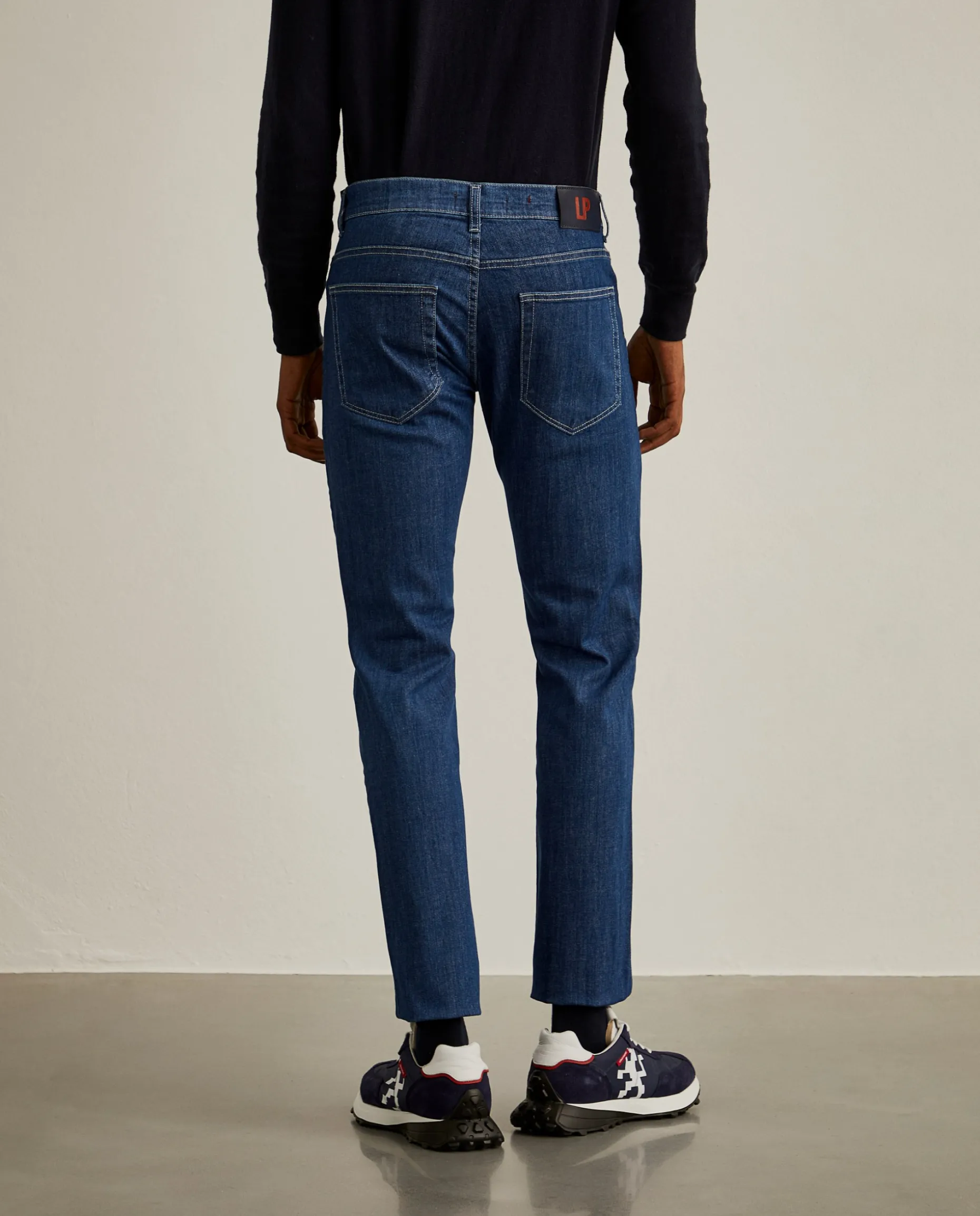 Calças denim slim fit
