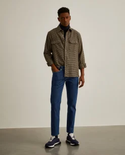 Calças denim slim fit