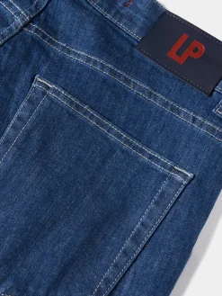 Calças denim slim fit