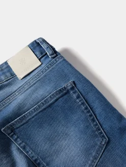 Calças denim slim fit