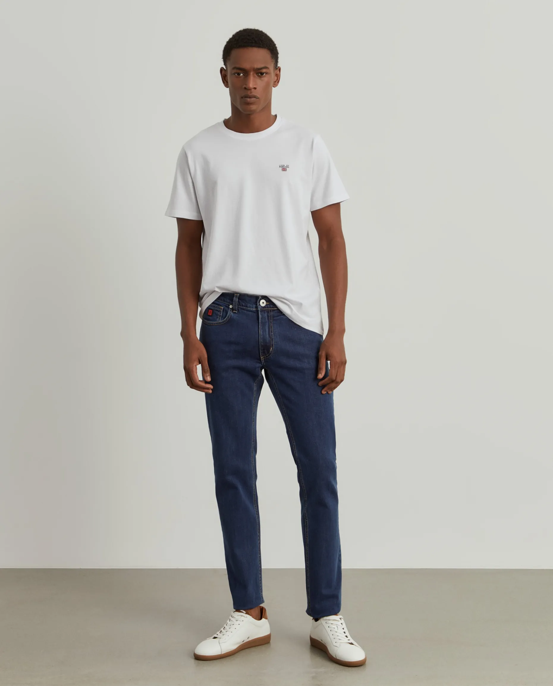 Calças denim slim fit