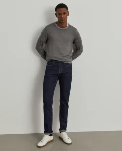 Calças denim slim fit