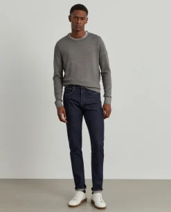 Calças denim slim fit