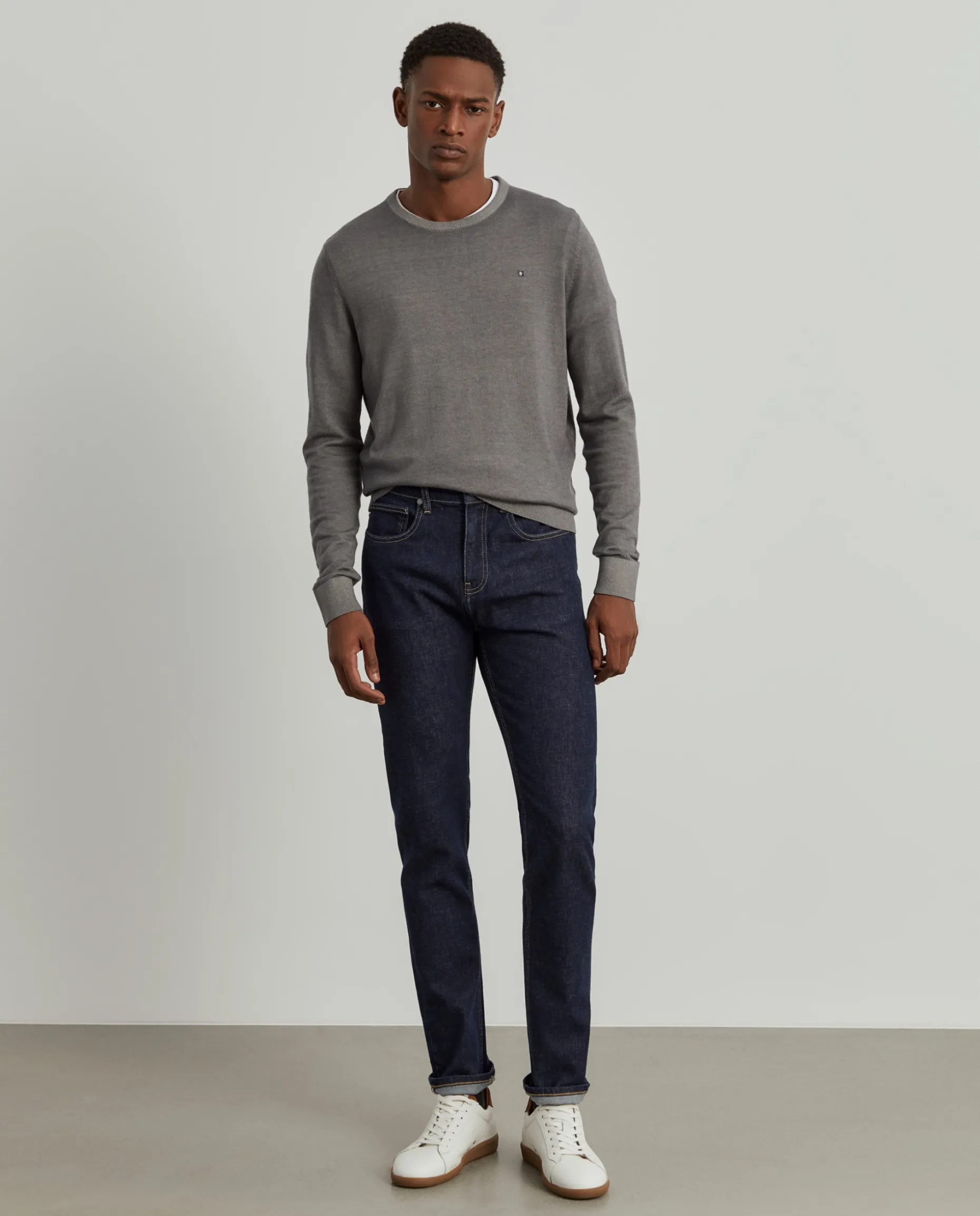 Calças denim slim fit