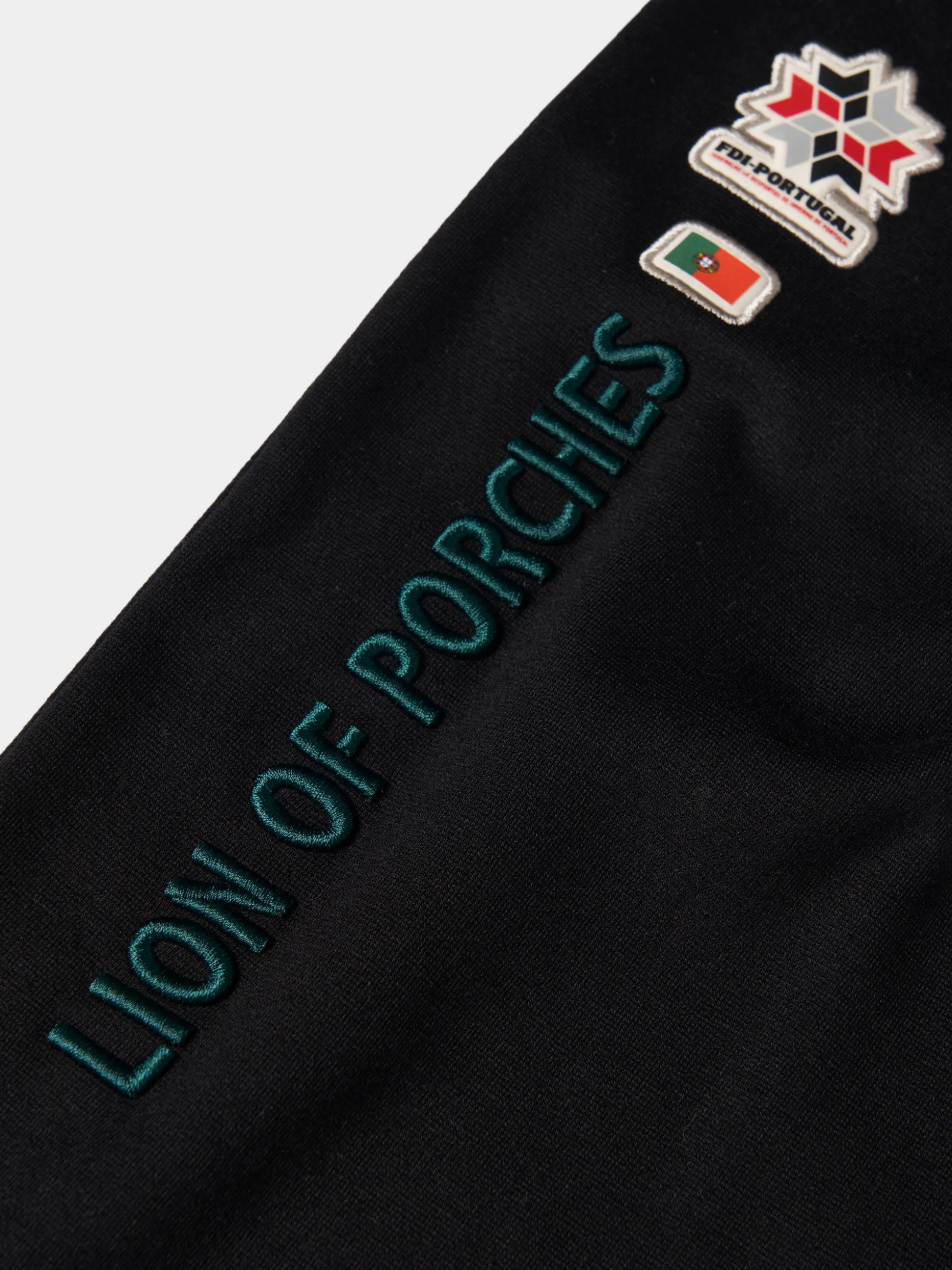 Calças jogger com cordões Lion x FDI