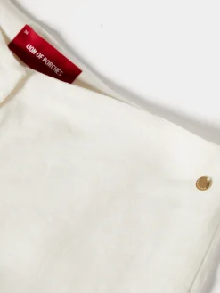 Calças pantalona 100% linho