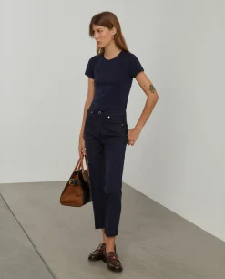 Calças polka dots regular fit