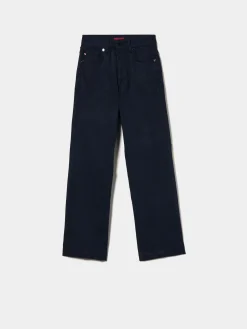 Calças polka dots regular fit