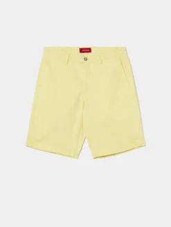 Calções bermuda em algodão