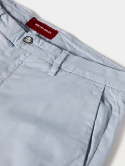 Calções bermuda em algodão