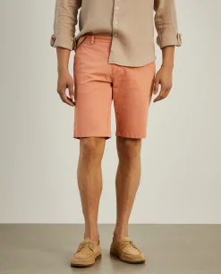 Calções bermuda em algodão