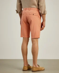 Calções bermuda em algodão