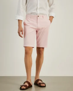 Calções bermuda em algodão