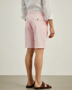 Calções bermuda em algodão