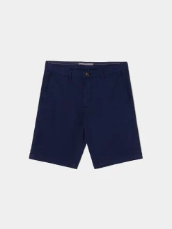 Calções bermuda em algodão