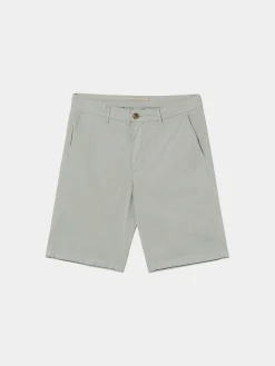 Calções bermuda em algodão