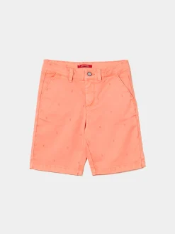 Calções com estampado de leões