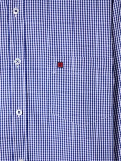 Camisa aos quadrados regular fit