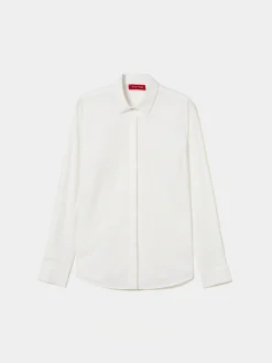 Camisa clássica em algodão