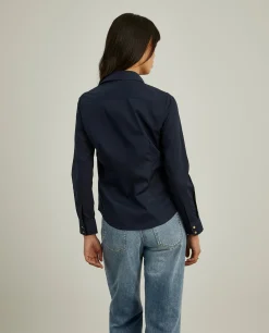 Camisa clássica em algodão