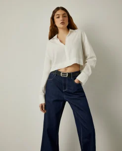 Camisa cropped Lion of Porches x Paatiff