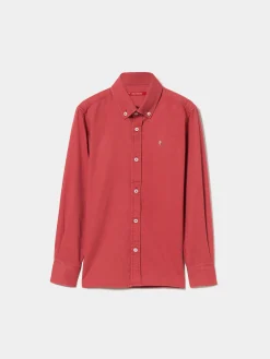 Camisa de algodão manga comprida