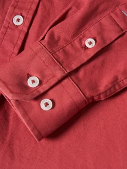 Camisa de algodão manga comprida