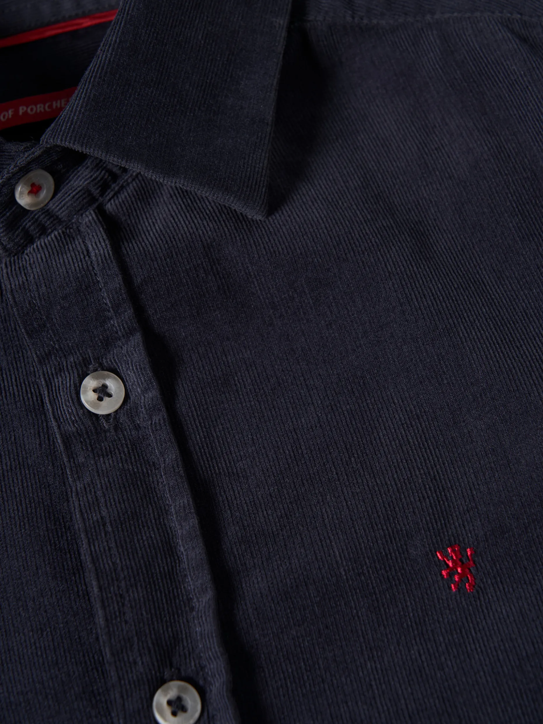 Camisa de bombazine em algodão