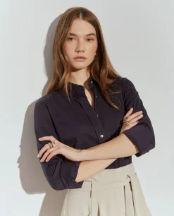 Camisa de malha em algodão