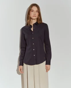 Camisa de malha em algodão