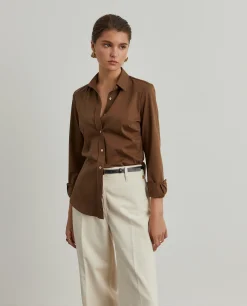 Camisa de malha em algodão