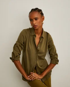 Camisa de malha regular fit