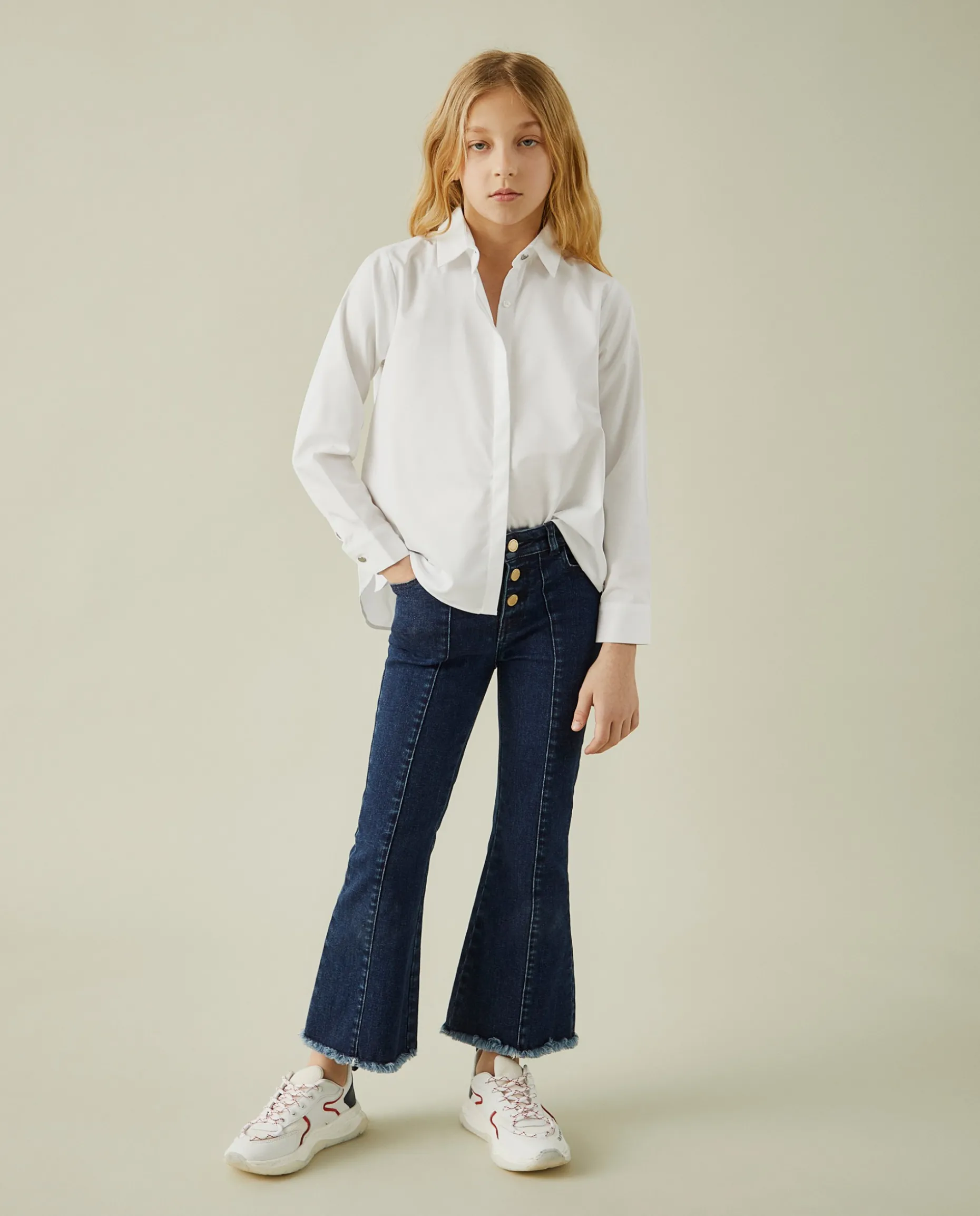 Camisa de manga comprida