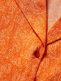 Camisa de manga curta com micro padrão