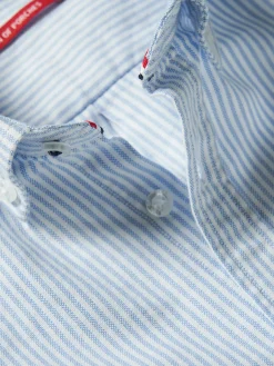 Camisa de riscas 100% algodão